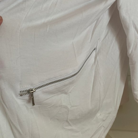 Pennington White Open Cardigan Size 3X - Picture 3 of 5